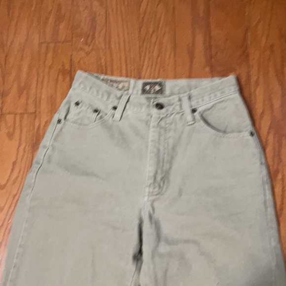 1990’s Express No. 4 High Waisted Tan Denim - Picture 5 of 12